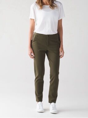 Lululemon Olive Trousers Pants.